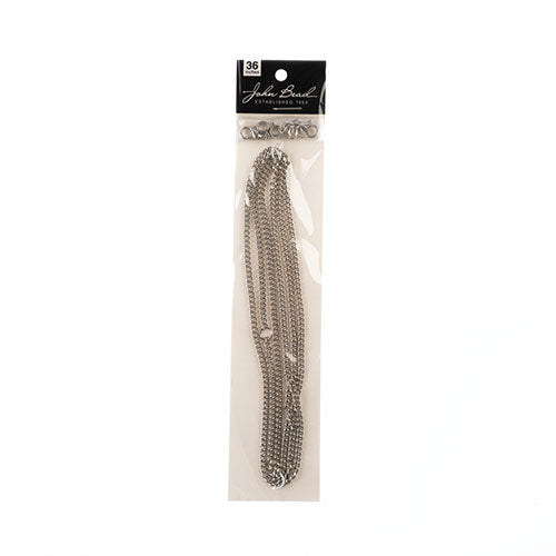 36in Chain And Findings Set- 3mm Curb Chain 