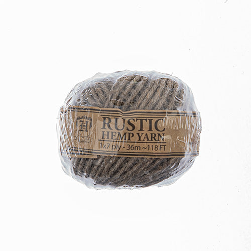 Hemp Rustic Yarn 50g Ball 1x7ply 36m/118ft Natural Color