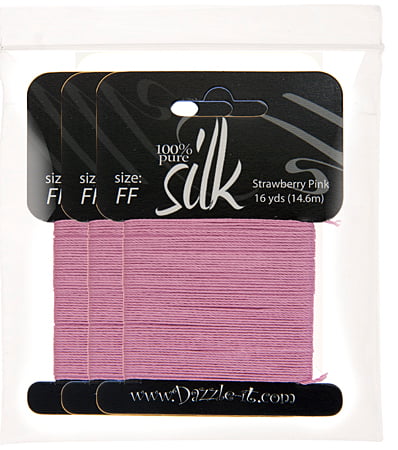 Dazzle-It Silk Bead Thread FF (12.8lbs) 16 Yards