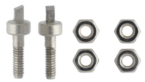 Metal Complex Replacement Pins 2 Sets Square 1.5mm