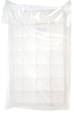 Plastic Box (34.8x22x4.8cm) With 28 Compartments