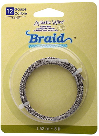 Artistic Wire - Braid 12ga Round 5ft