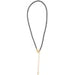 Necklace - Rubber Cord 2mm W/ Spring Ring & Extender
