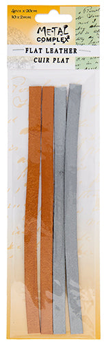 Flat Leather 10x2mm (4Pcsx20cm) 