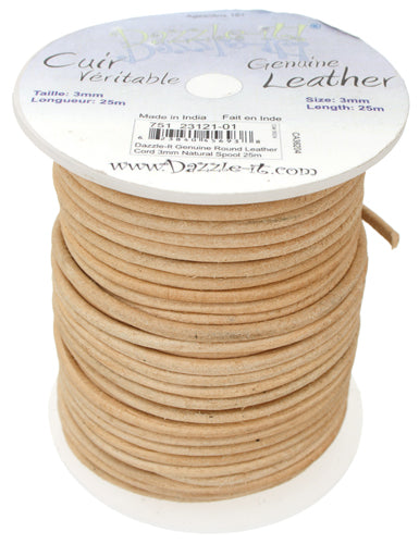Dazzle-It Genuine Leather Cord