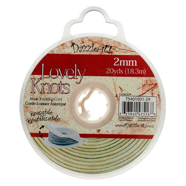Lovely Knots/Knotting Cord 2mm 20yds With Bobbin