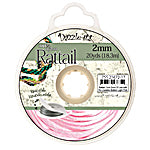 Rattail Cord 2mm 20 Yards With Re-Useable Bobbin