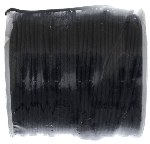 Cord Waxed 1mm Black