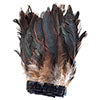 Coque Bronze Feathers 5-8in Strung 1 Yard