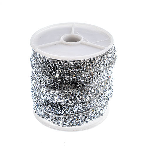 Resin Trim Hot Fix Crystal Crush 5m Crystal Aurora Borealis - Cosplay Supplies Inc
