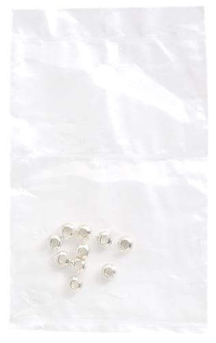 SS.925 Crimp Bead Cover - 4mm Approx 1g