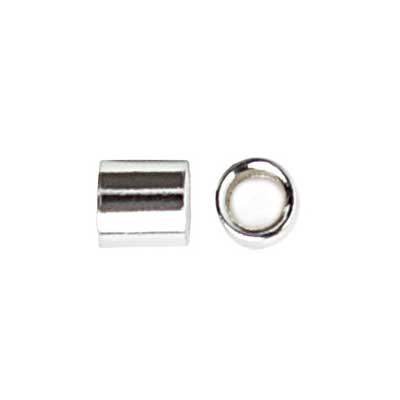 SS.925 Crimp Tube 2x2mm Approx 2.5g - Cosplay Supplies Inc