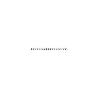 SS.925 Bead - Smooth Seamless 2mm W/.9mm Hole Approx 1.8g - Cosplay Supplies Inc