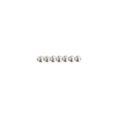 SS.925 Smooth Saucer Bead 5mm With 2mm Hole Approx 6.3g - Cosplay Supplies Inc