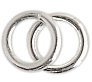 SS.925 Jump Ring OD Round Closed .028x4mm Approx 2.70g