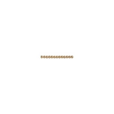 Gold Filled 14kt Bead With Seam Round 2mm W/.9mm Hole Approx 1.1g - Cosplay Supplies Inc
