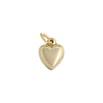 Gold Filled 14kt Charms Heart 8mm - Cosplay Supplies Inc
