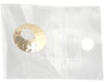 Gold Filled 14kt Pendant Open Dome Hammered 21mm