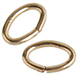 Gold Filled 14kt Jump Ring Oval 3.6x5.5mm Approx . 1.2g