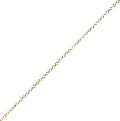 Gold Filled 14kt Chain Cable 1.6 mm Approx .6g