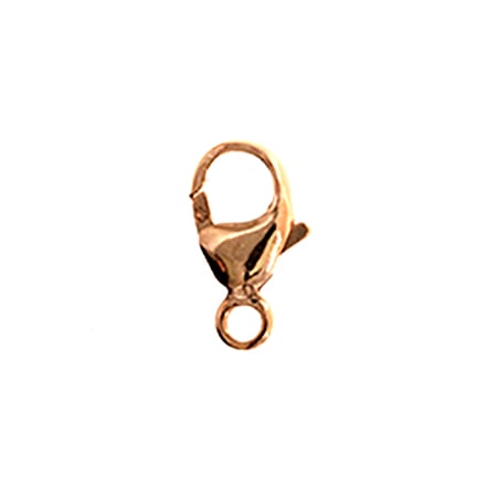 Rose Gold Filled 14k Lobster Claw With Jump Ring 4.8x9mm Approx 1.2g - Cosplay Supplies Inc