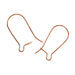 Rose Gold Filled 14k Kidney Earwire (0.66mm) 23.5mm Approx 2g