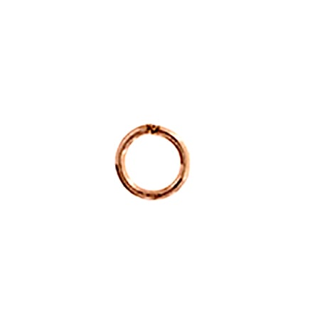 Rose Gold Filled 14k Jump Ring .025x157in (0.64x4mm) 22ga Cl Approx 0.5g - Cosplay Supplies Inc