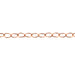 Rose Gold Filled 14k 1512 Cable Chain (2.2mm) Approx 0.88g / Foot - Cosplay Supplies Inc