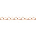 Rose Gold Filled 14k 1812 Cable Chain (2.6mm) Approx 1.31g / Foot - Cosplay Supplies Inc