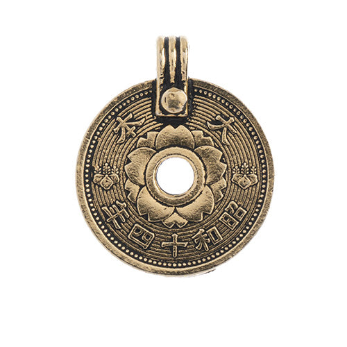 Tierra Cast - Pendant Asian Coin Eastern Path - Cosplay Supplies Inc