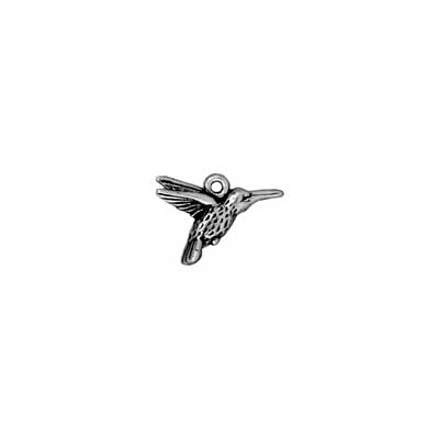Tierra Cast - Charm Hummingbird Antique Silver - Cosplay Supplies Inc