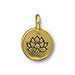 Tierra Cast - Charm Lotus Antique Gold
