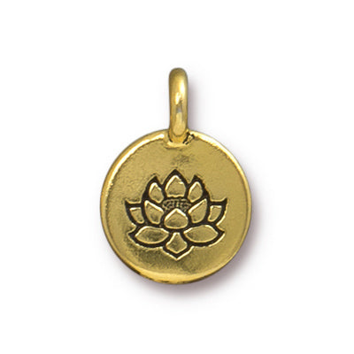Tierra Cast - Charm Lotus Antique Gold - Cosplay Supplies Inc