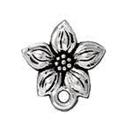 Tierra Cast - Earring Post Jasmine Star 12mm Antique Silver - Cosplay Supplies Inc