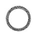 Tierra Cast - Link Spiral Ring 25mm Antique Silver