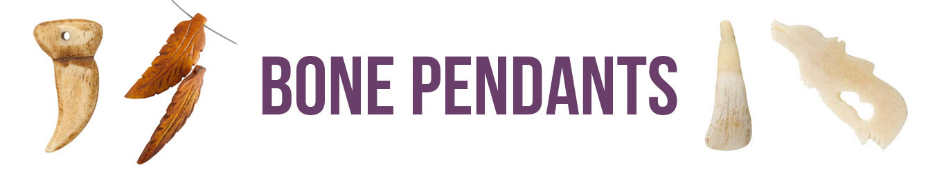 Bone Charms & Pendants