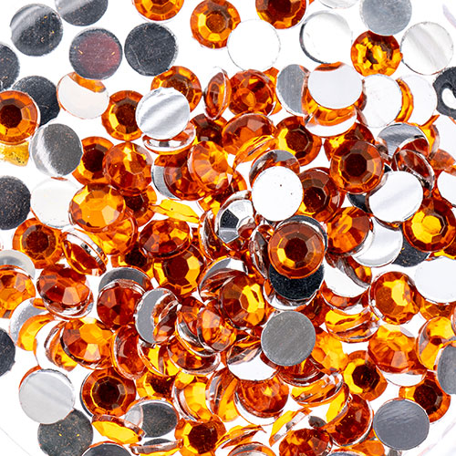 Acrylic Round Flat Back Rhinestones 4mm (SS16)  2000pcs/Bag