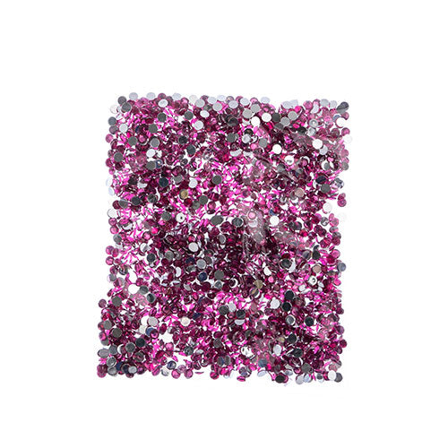Acrylic Round Flat Back Rhinestones 4mm (SS16)  2000pcs/Bag