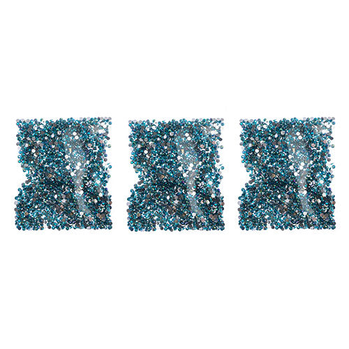 Acrylic Round Flat Back Rhinestones 4mm (SS16)  Aurora Borealis 2000pcs/Bag