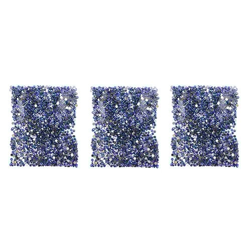 Acrylic Round Flat Back Rhinestones 4mm (SS16)  Aurora Borealis 2000pcs/Bag