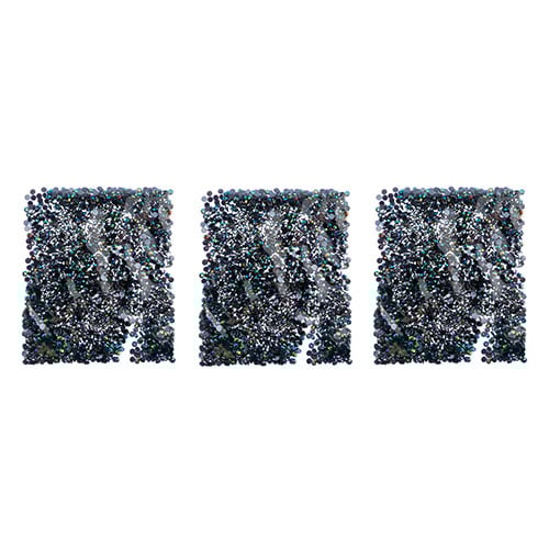 Acrylic Round Flat Back Rhinestones 4mm (SS16)  Aurora Borealis 2000pcs/Bag