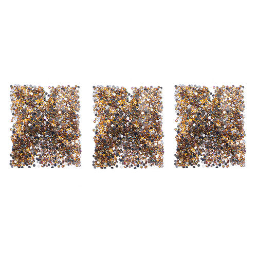 Acrylic Round Flat Back Rhinestones 4mm (SS16)  Aurora Borealis 2000pcs/Bag