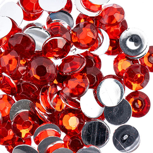 Acrylic Round Flat Back Rhinestones 6mm (SS28)  1000pcs/Bag