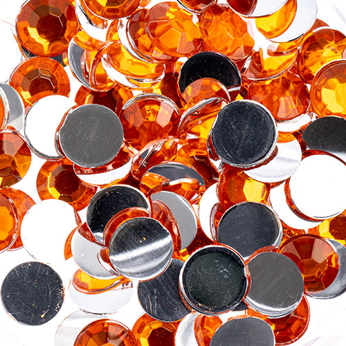 Acrylic Round Flat Back Rhinestones 6mm (SS28)  1000pcs/Bag