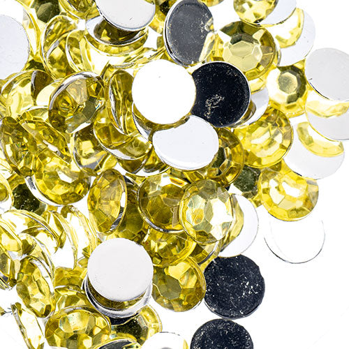 Acrylic Round Flat Back Rhinestones 6mm (SS28)  1000pcs/Bag