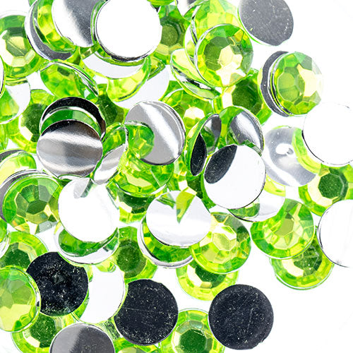 Acrylic Round Flat Back Rhinestones 6mm (SS28)  1000pcs/Bag