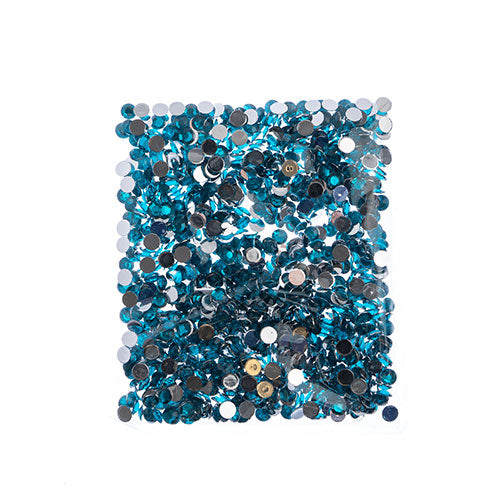 Acrylic Round Flat Back Rhinestones 6mm (SS28)  1000pcs/Bag