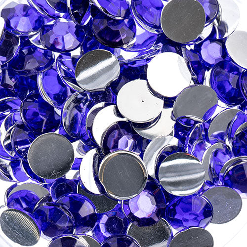 Acrylic Round Flat Back Rhinestones 6mm (SS28)  1000pcs/Bag
