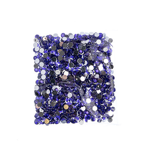 Acrylic Round Flat Back Rhinestones 6mm (SS28)  1000pcs/Bag