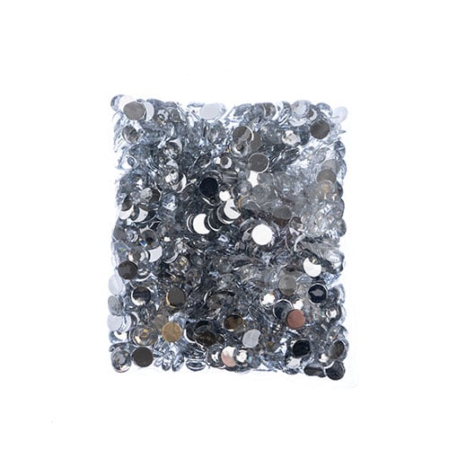 Acrylic Round Flat Back Rhinestones 8mm (SS39)  1000pcs/Bag